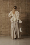 Mutedance 25 Spring/Summer Pleated Waist Top Series MD-MD25SS63-BEIGE MD25SS62